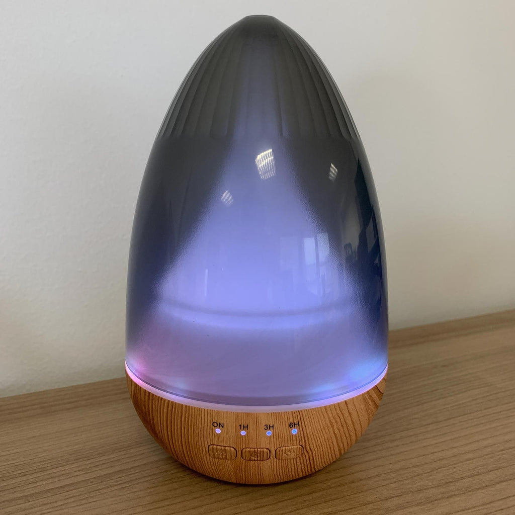 Barcelona USB Atomiser – 7-Color LED Change & Timer (120ml, 11.5x19cm)