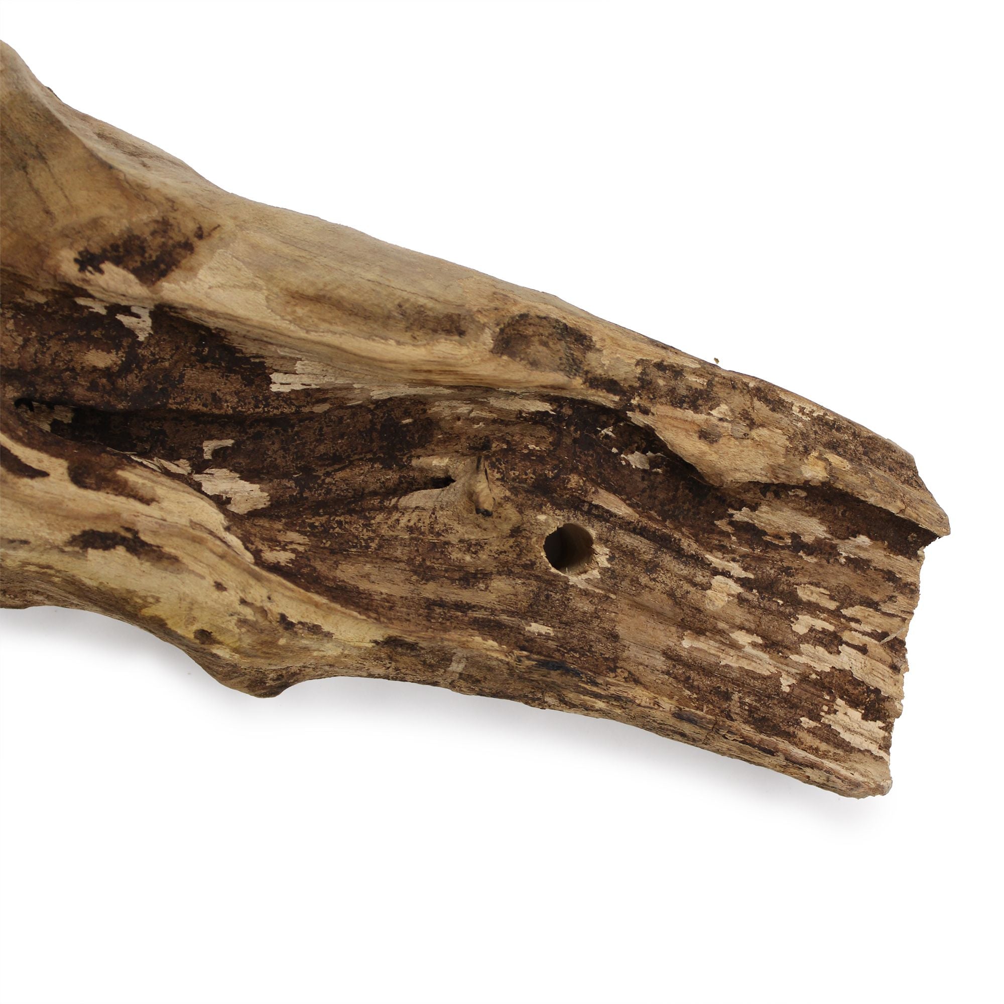Handmade Molten Glass Bowl on Natural Wood – Unique Home Decor UK