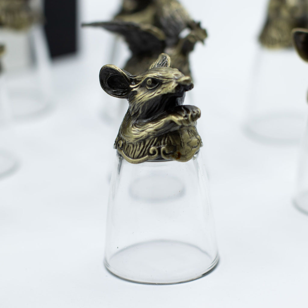 Gift Set of 12 Glasses (25ml) - Forest & Mystical Creatures