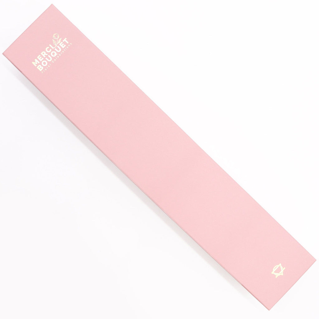 Soap Flower Gift Box (Extra Long Box) - Baby Blessings - Pinks