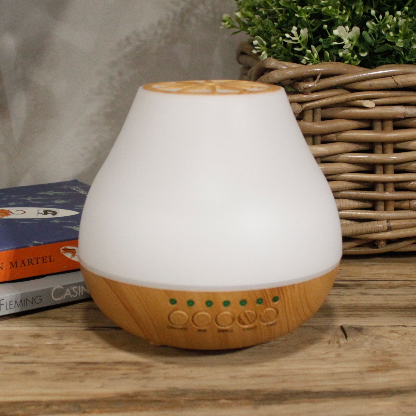 Viennese Atomiser – Bluetooth Speaker & 7-Color LED USB Timer (300ml, 15.5x15cm)