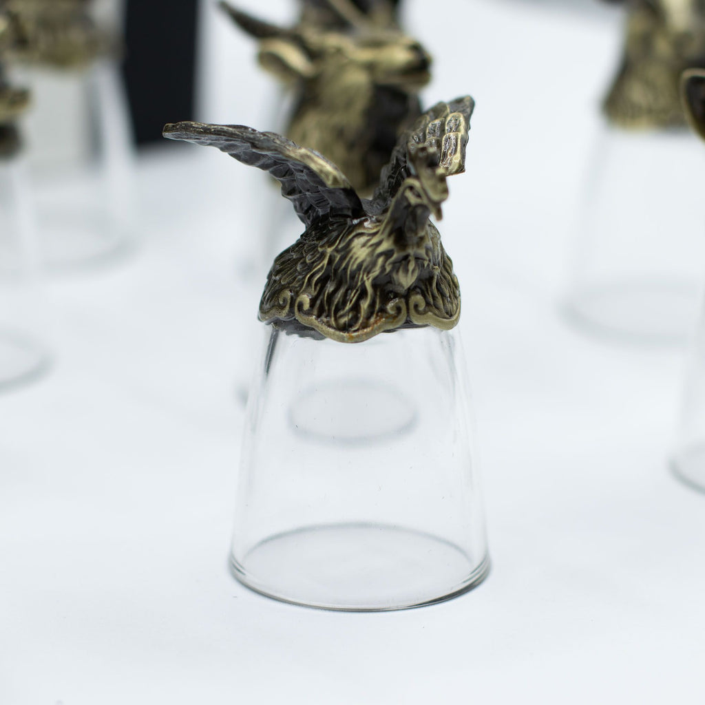 Gift Set of 12 Glasses (25ml) - Forest & Mystical Creatures