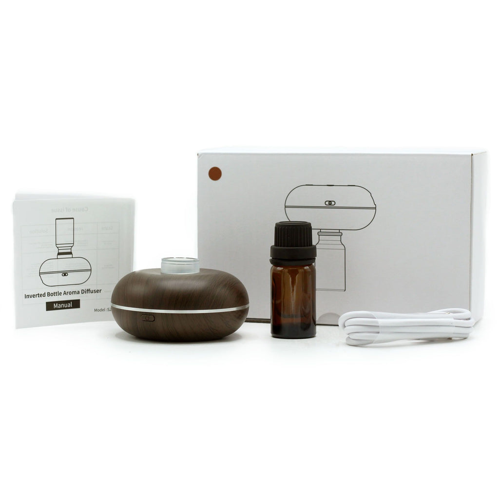 Mini Single Essential Oil Nebulizer – Motion-Sensing USB-C Diffuser (84.6x74.2mm)