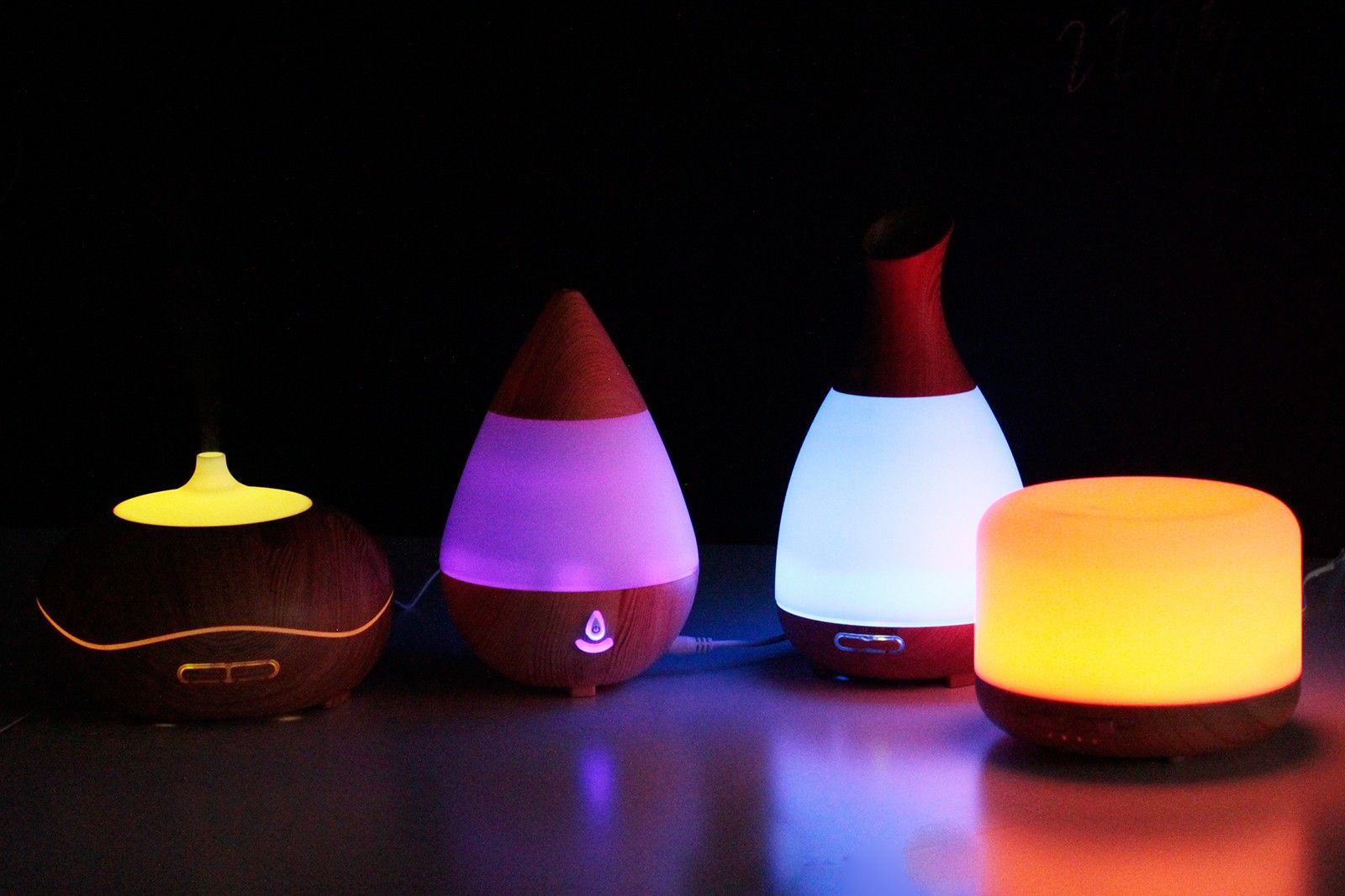 Dome Wave Atomiser - Plug - Led Colours - Timer