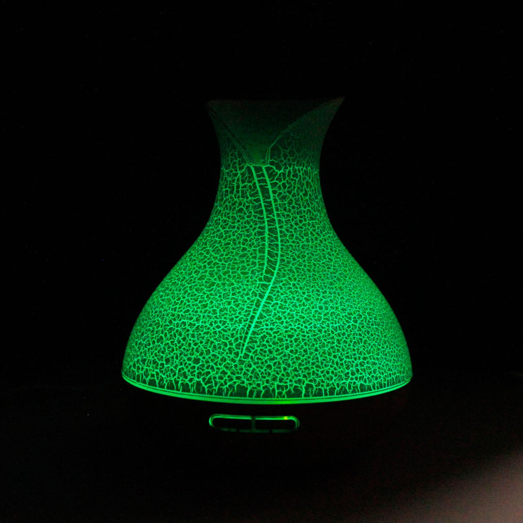 Palma Atomiser – Shell Effect 7-Color LED & USB Timer (400ml, 16.5x21.5cm)