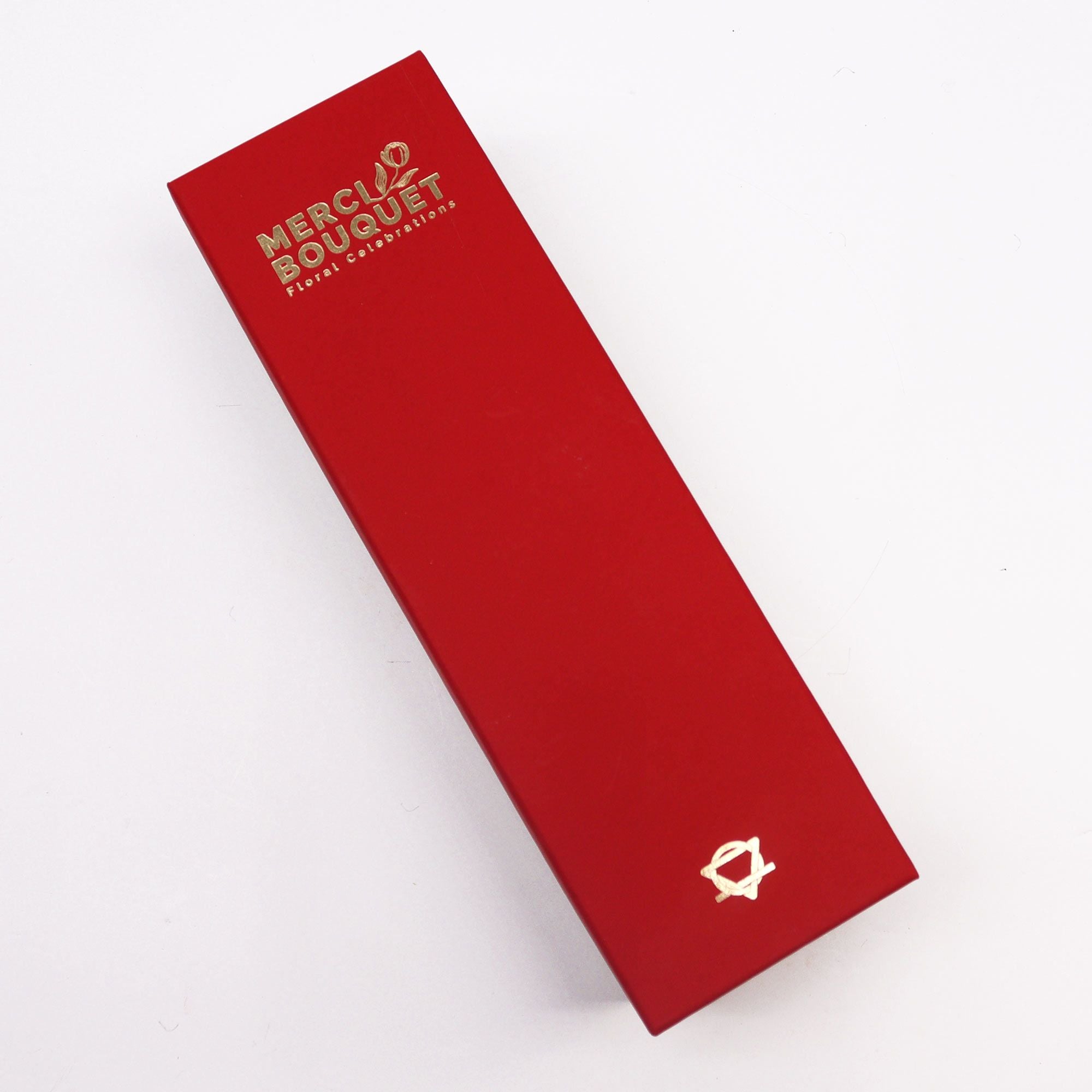Soap Flower Gift Box (Long Box) - Classic Red Roses