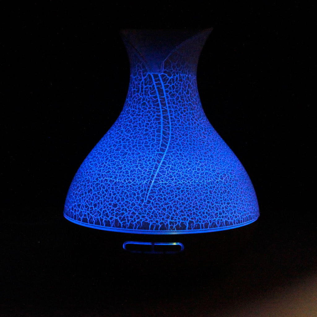 Palma Atomiser – Shell Effect 7-Color LED & USB Timer (400ml, 16.5x21.5cm)