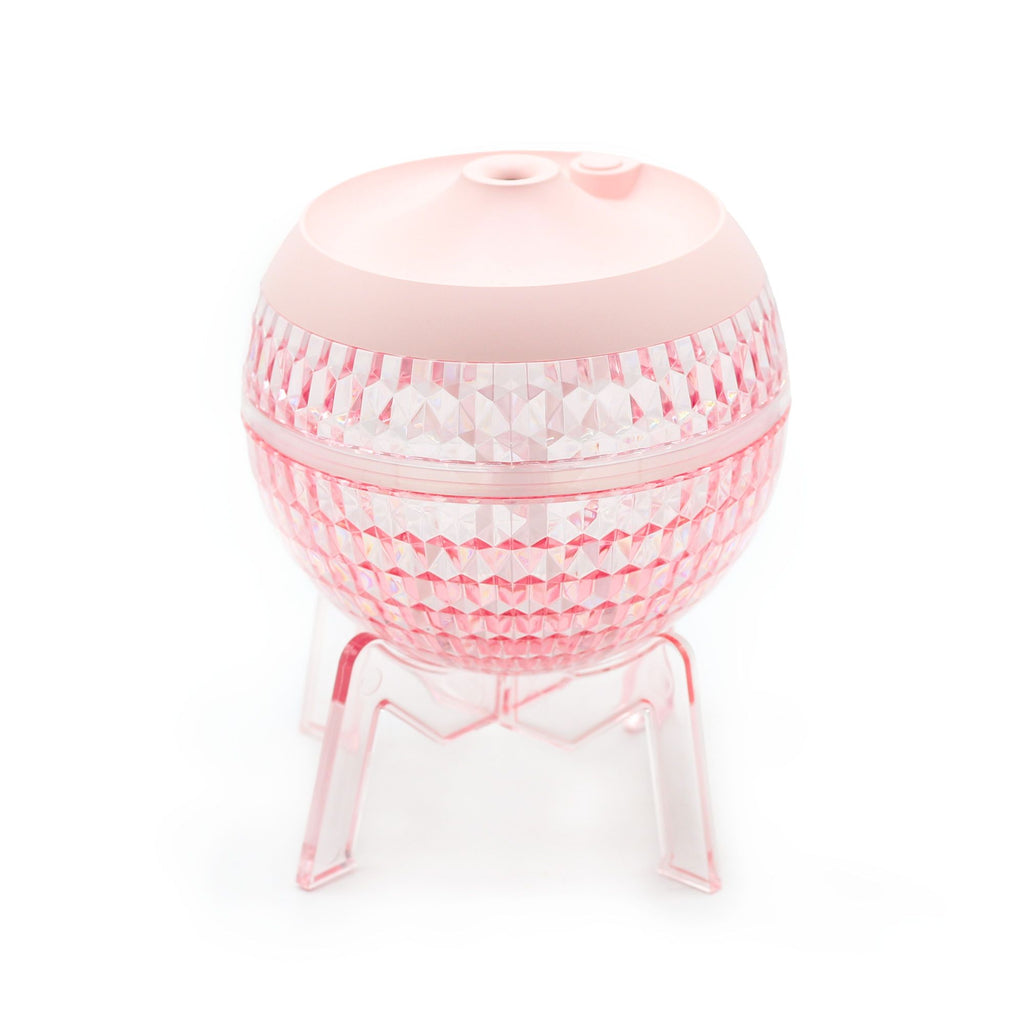 Pink Mondo Planet Humidifier – USB Colour-Changing Glow Light (11.6x10.8cm)