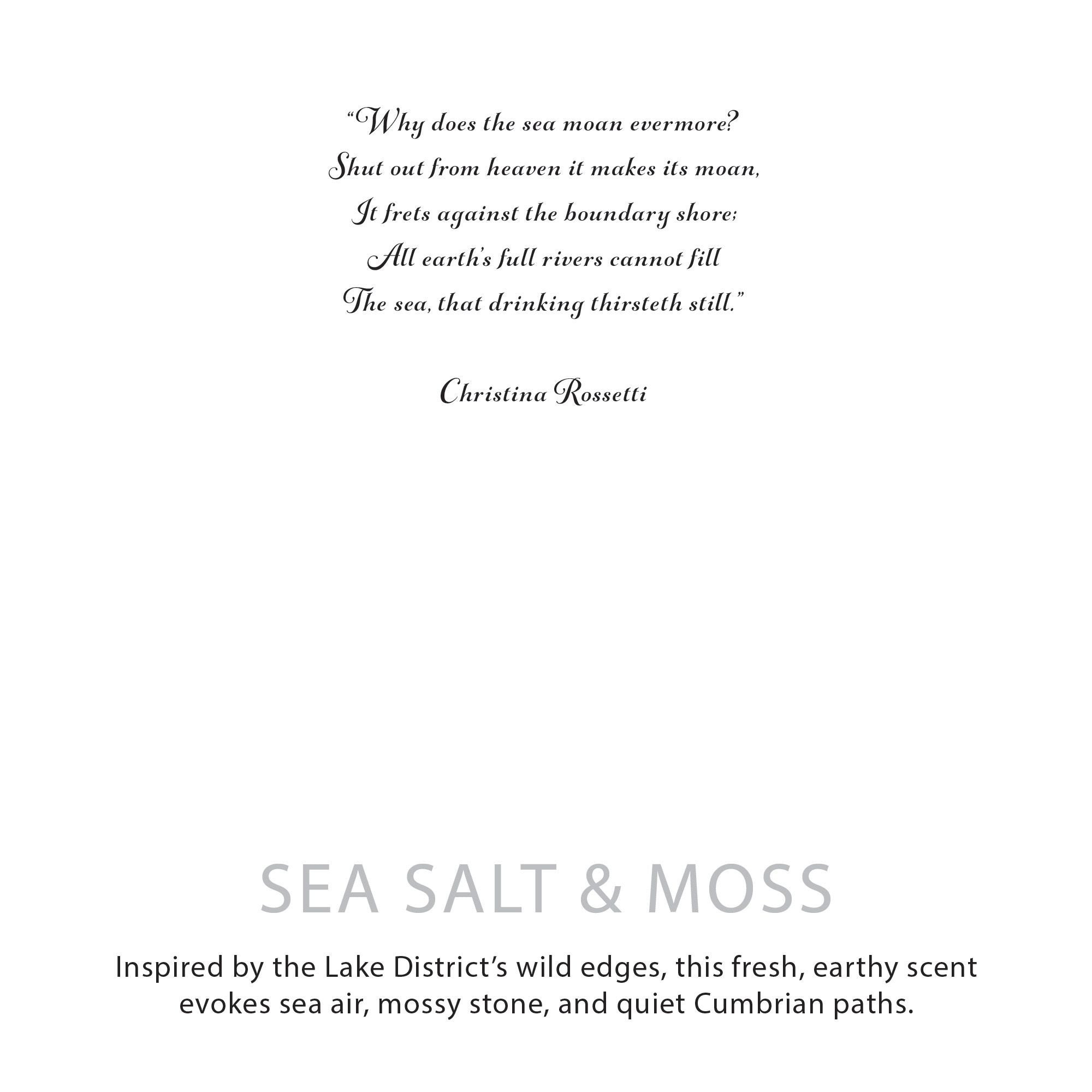 Agnes + Cat Botanical Soy Wax Candle - Seasalt & Moss