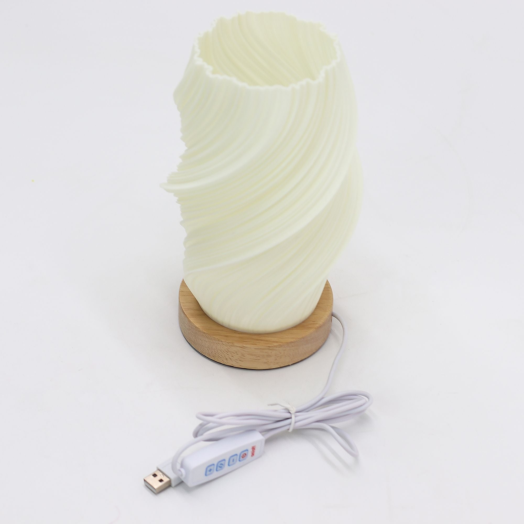 New Wave Lamp - USB - 3 settings - Cloud Twisted