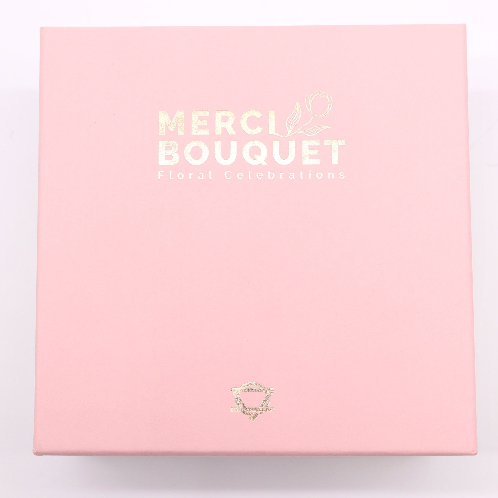 Soap Flower Gift Box (Square Box) - Baby Blessings - Pinks