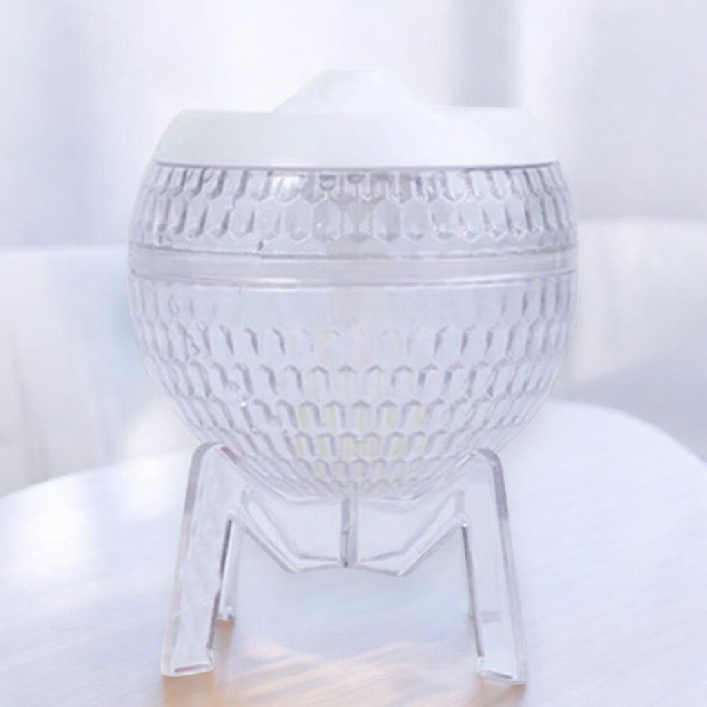 Clear Mondo Planet Humidifier – USB Colour-Changing Glow Light (11.6x10.8cm)