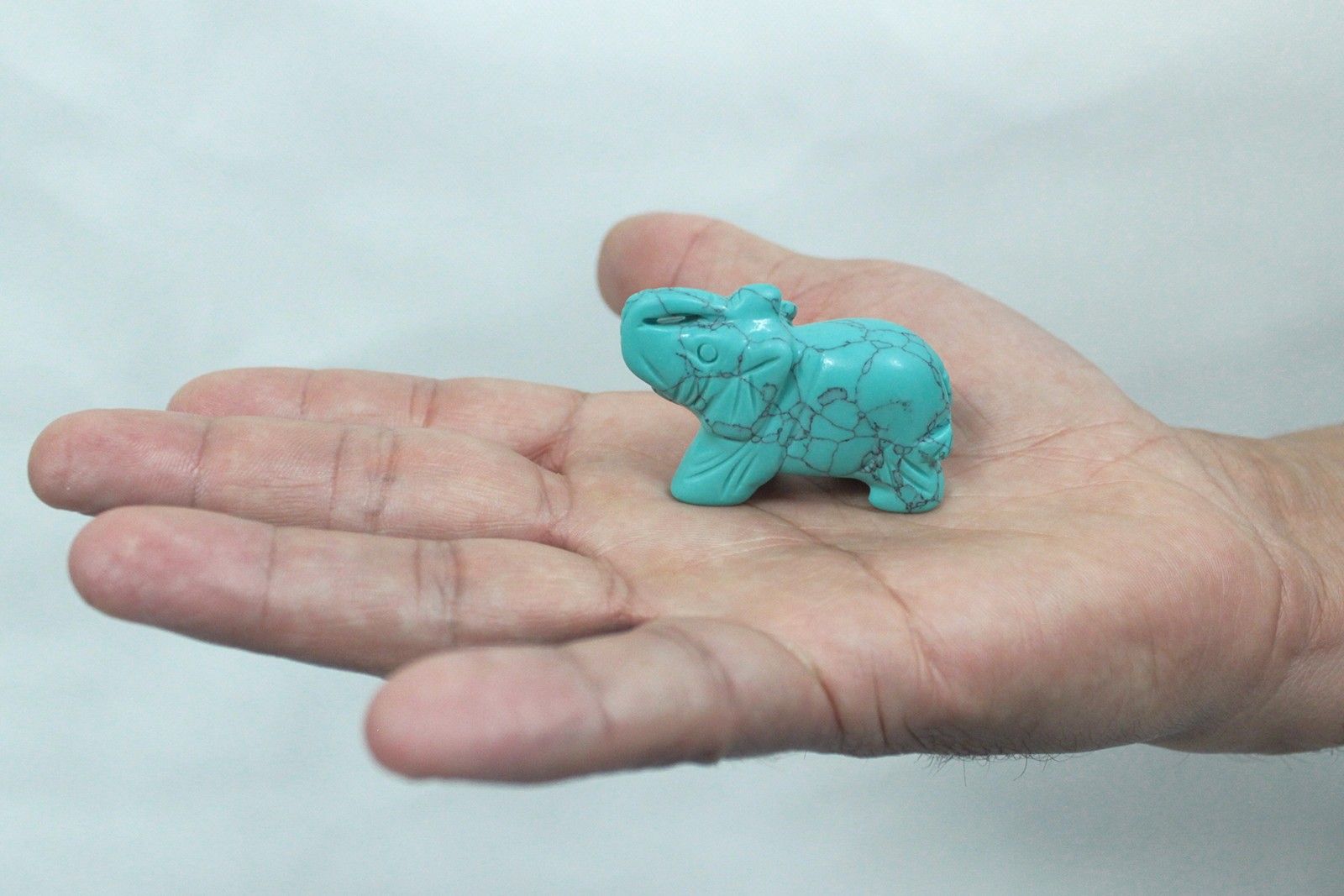 Gemstone Elephant - Jade