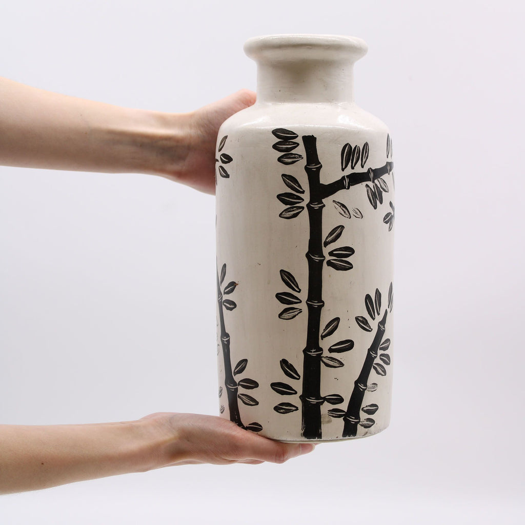 Handmade Lombok Ceramic Ceramic Vase – Indonesian Artisan Pottery UK