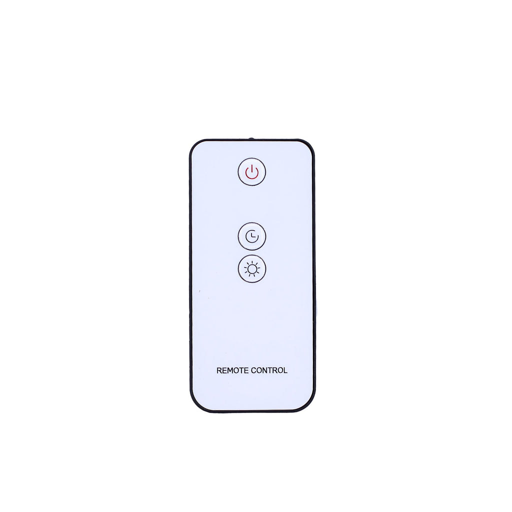 White Salt Stone Flame Effect Aroma Diffuser – USB Ultrasonic Humidifier (15x17x14cm)