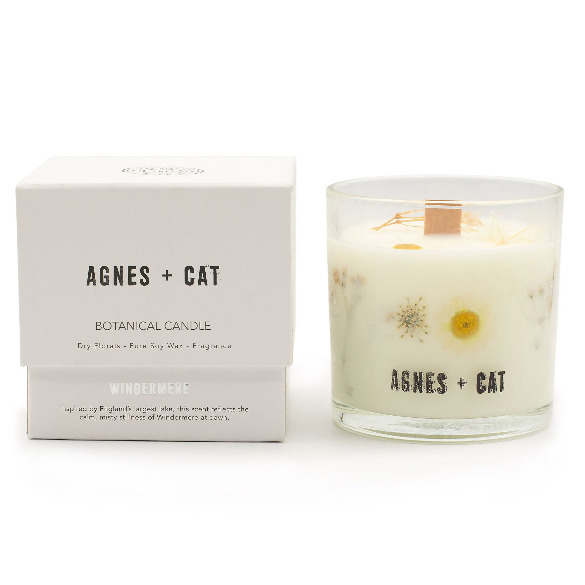 Agnes + Cat Botanical Soy Wax Candle - Windermere