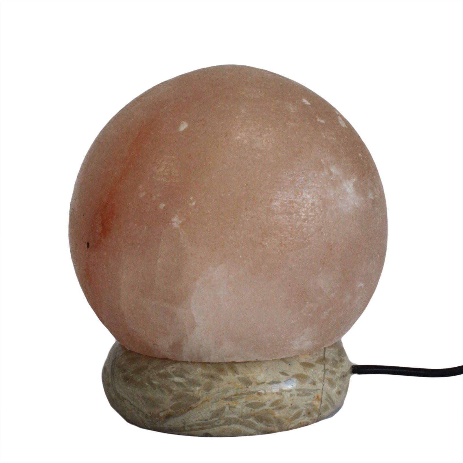 Quality USB Ball Salt Lamp - 8 cm (single) USB connector which  is 150 cm long